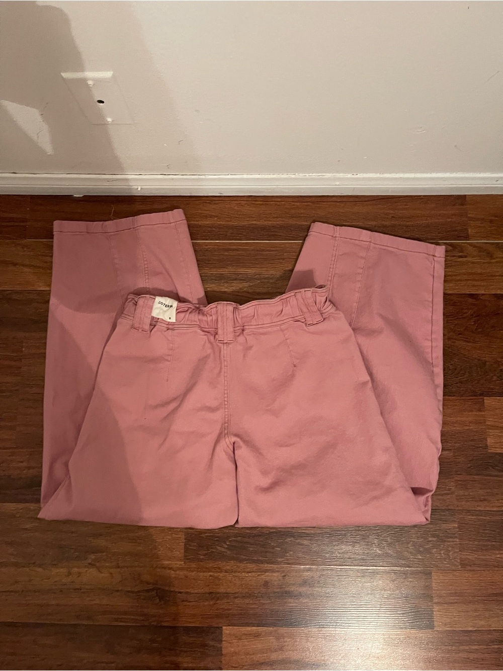 Pink Drawstring Wide-Leg Pants - Picture 12 of 16